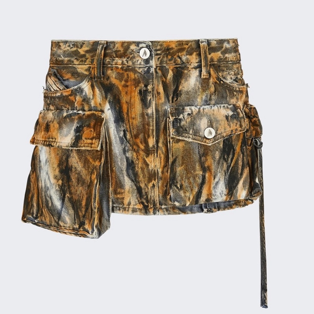 Attico Fay Mini Skirt